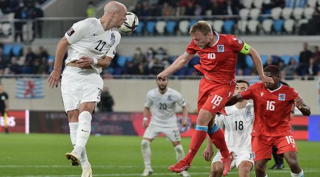 Azerbaijani national footbal team repeated anti-record of its history