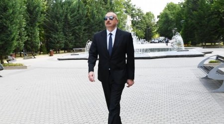 Prezident İlham Əliyev Sumqayıta səfər edib