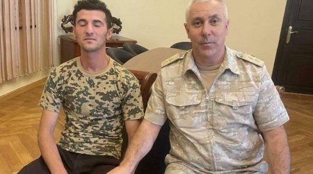 Azerbaijani serviceman detained in Aghdara district returned to Baku