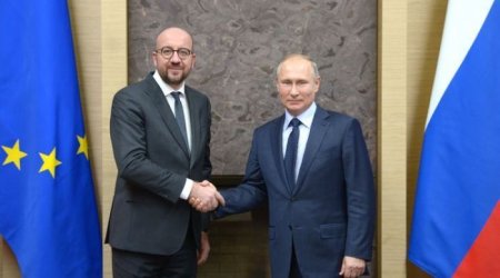 EC President Charles Michel talks Azerbaijan's Karabakh with Vladimir Putin