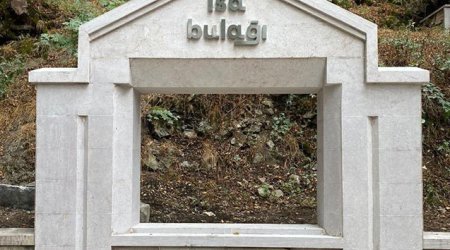 İsa Bulağı tam bərpa edildi - FOTO