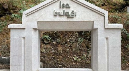 Azerbaijan fully restores one of main symbols of Shusha city in Karabakh (PHOTO)