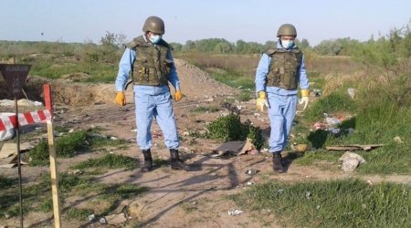 ANAMA işğaldan azad olunmuş ərazilərdə yeni növ mina aşkarlayıb 