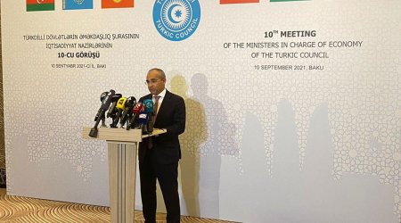 Minister of Economy of Azerbaijan talks on opportunities for foreign companies in Karabakh