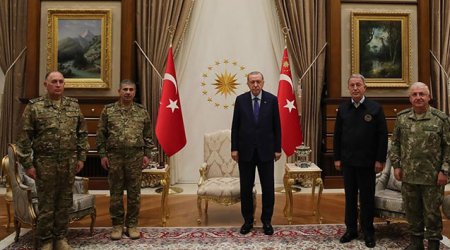 Zakir Həsənov Ərdoğanla görüşdü