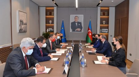 Azerbaijani FM meets EU special Rep for South Caucasus