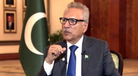 President: Pakistan appreciates Azerbaijan's support on Kashmir issue