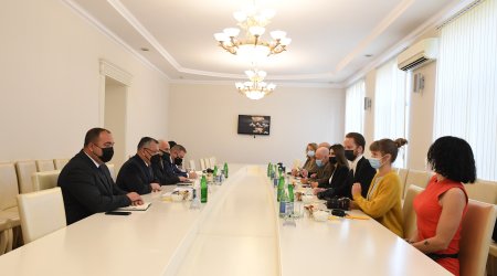 Dövlət Komitəsində İsveç Krallığında fəaliyyət göstərən bir qrup jurnalistlə görüş keçirilib