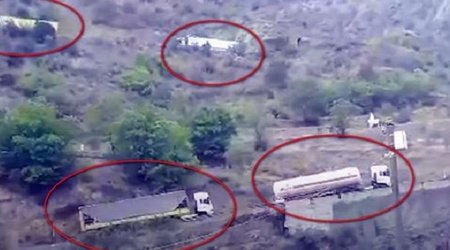 İran indi də bu yolla Ermənistana yük daşıyır - VİDEO