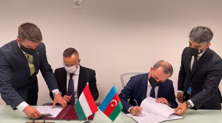 Azerbaijan, Hungary sign cooperation agreement