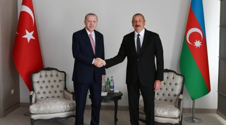 Erdogan makes phone call to Ilham Aliyev over Remembrance Day