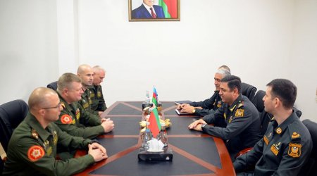 Azerbaijani, Belarusian military officials meet in Baku