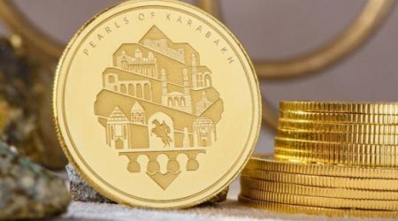 AzerGold выпустило серию золотых монет, посвященную победе Азербайджана во II Карабахской войне