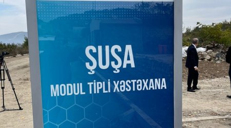 Karabakh's first modular hospital opens in Shusha