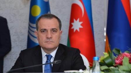 Ceyhun Bayramov MDB Xarici İşlər Nazirləri Şurasının iclasında çıxış edib
