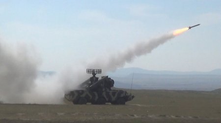 Hava Hücumundan Müdafiə bölmələrinin döyüş atışları keçirilir