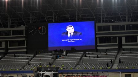 “Qarabağ”ın oyunundan əvvəl Elnur Əşrəfoğlu anıldı