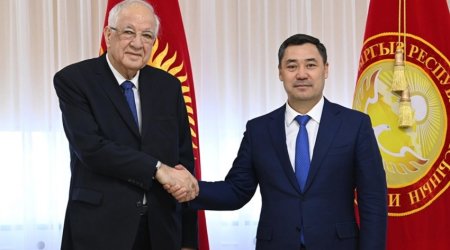 Kyrgyz president receives Azerbaijani envoy amid completion of his diplomatic mission