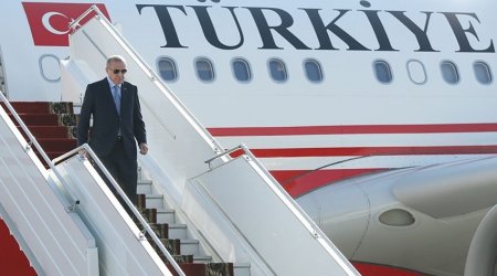 Erdogan embarks on visit to Azerbaijan