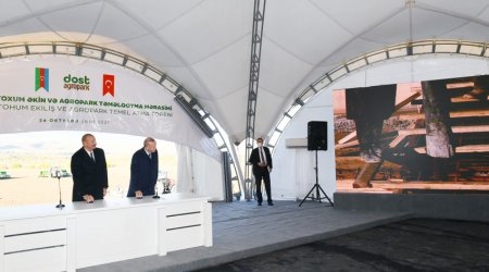 Azerbaijani, Turkish presidents inspect Smart Village project in Zangilan