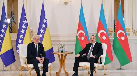 Ilham Aliyev meets member of Presidium of Bosnia and Herzegovina