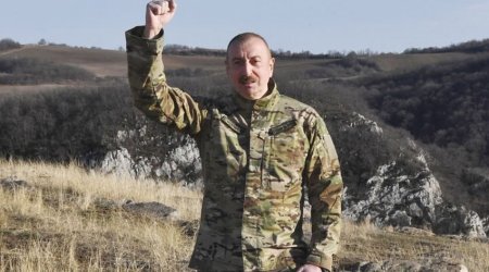 Ilham Aliyev makes post on occasion of Victory Day