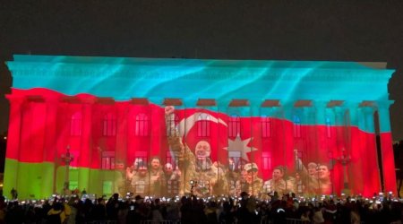 Mehriban Əliyevadan Zəfər Günü paylaşımları - Fotolar