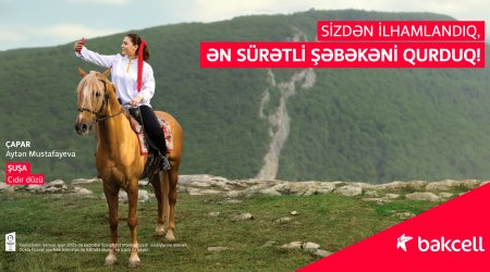 Фотографии, сделанные в Карабахе, принадлежат новой рекламе Bakcell - ВИДЕО