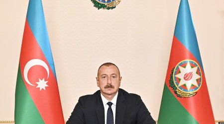 Gift for Ilham Aliyev on behalf of Azerbaijani children presented