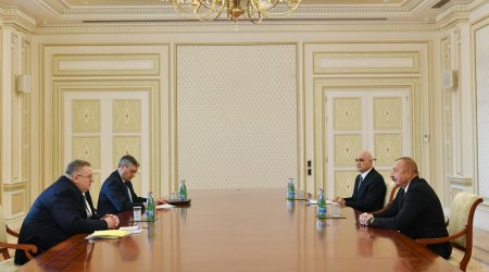 President Ilham Aliyev receives Russian deputy PM