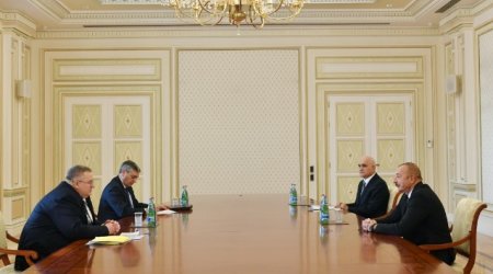 Prezident Rusiya Baş nazirinin müavinini qəbul etdi