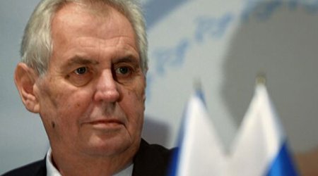 Çexiya Prezidenti koronavirusa yoluxdu