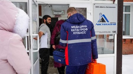 “Listvyajnaya” şaxtasında ölənlərin sayı 76 nəfərə çatıb