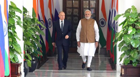 Putin Modiylə görüşündə narahat olduğu məsələni açıqladı