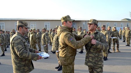 “Dəniz təməl komando kursu”nun buraxılış mərasimi olub - VİDEO