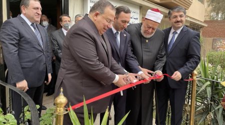 Misir-Azərbaycan Dostluq Cəmiyyətinin ofisi açılıb- FOTOLAR