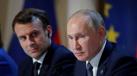 Putinlə Makron Qarabağı müzakirə etdilər