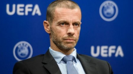 UEFA prezidenti səhvə görə üzr istəyib