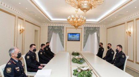 Nazir Türkiyədə magistr təhsili almış 6 polisə vəzifə verdi