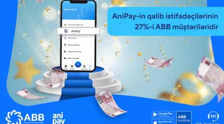 27% победителей в лотерее AniPay  являются клиентами АВВ