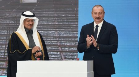 Prezident Külək Elektrik Stansiyasının təməlini qoydu - Foto - Yenilənib