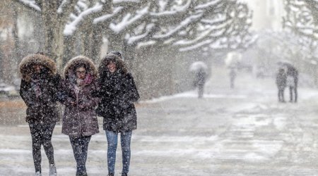 Snowy weather expected in Baku tomorrow