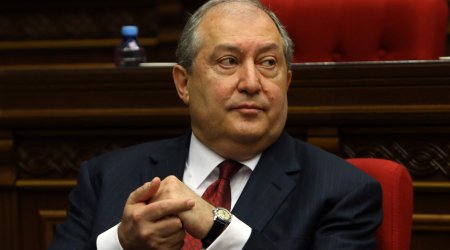Sarkisyan istefasının səbəbini açıqladı