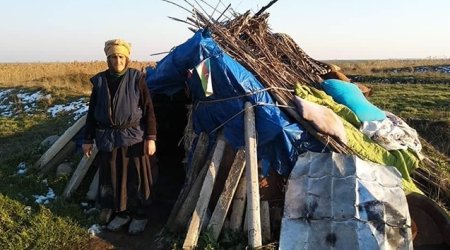 Fotoları yayılan tənha qadın xəstəxanaya yerləşdirildi