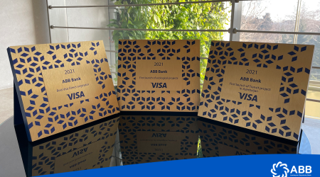 Банк АВВ получил награды от Visa!