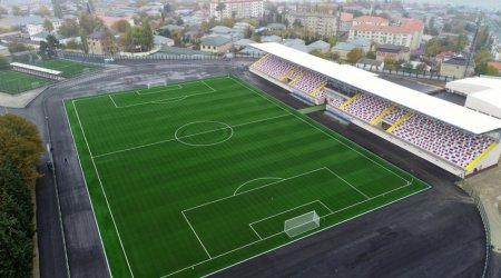 Şamaxı stadionu beynəlxalq oyunları qəbul edəcək