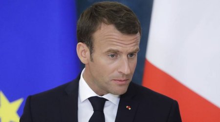 French president talks about Azerbaijan's return of 8 Armenian servicemen