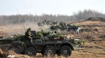 Rusiya ordusu Xarkov vilayətinə daxil olub