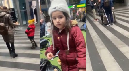 Azərbaycanlılar Ukraynada hava limanında köməksiz qalıblar- VİDEO