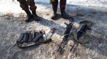 Ukrayna rusiyalı hərbçiləri əsir götürdü -  FOTO